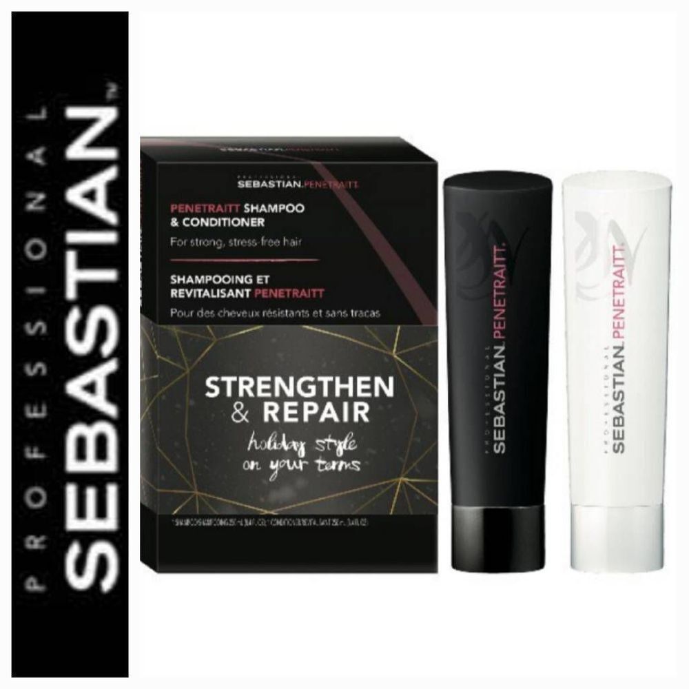 Sebastián Penetraitt Strengthen & Repair Shampoo & Conditioner Combo Pack